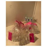 8 pkgs assorted size pillars