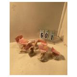 7 assorted ballerinas