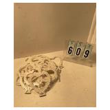 20 seed pearl heart cake decorations