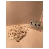 24 seed perl heart cake decorations