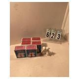 7 sets of 2 kissing angels