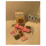 Assorted 50th anniversary and gold items