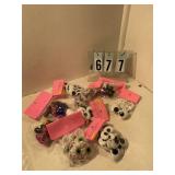 8 pkgs assorted Halloween rings for cupcakes