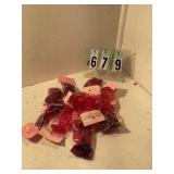 10 pkgs of 12 heart rings for cupcakes