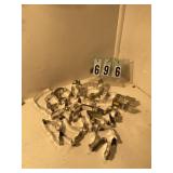 Bakers dozen assorted animal cookie cutters