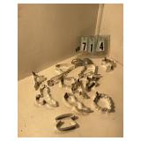 Bakers dozen assorted cookie cutters