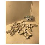 Bakers dozen assorted cookie cutters