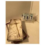 1 gold cross with doves