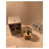 Wilton musical bride and groom snow globe