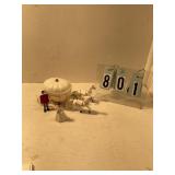 Bride with horse and carriage