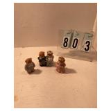 Bear couple with wedding party