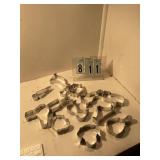 Bakers dozen assorted cookie cutters
