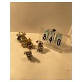 4 pc assorted animals