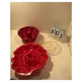 3 assorted jello molds