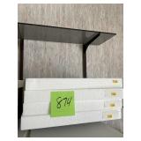 4 square 15 x 13 x 1 cake dummies