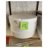 3 round 14 x 3 cake dummies