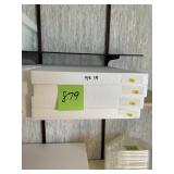 4 square 19 x 14 x 1 cake dummies