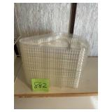 Stack of tree cookie containers