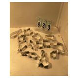 Bakers dozen assorted cookie cutters