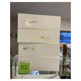 4 square 12 x 12 x 4 cake dummies