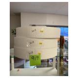 3 round 16 x 3 cake dummies