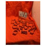 Bakers dozen assorted cookie cutters