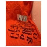 Bakers dozen assorted cookie cutters