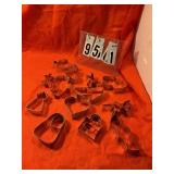 Bakers dozen assorted cookie cutters