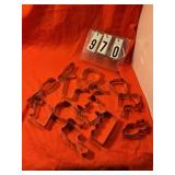 Bakers dozen assorted cookie cutters