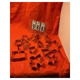 Bakers dozen assorted cookie cutters