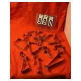Bakers dozen assorted cookie cutters