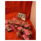 Curious George rings for cupcakes