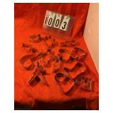 Bakers dozen assorted cookie cutters