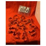 Bakers dozen assorted cookie cutters