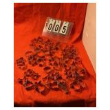 50 assorted small cookie cutters