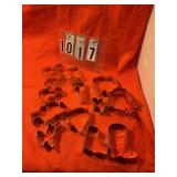 Bakers dozen assorted cookie cutters