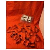 Bakers dozen assorted cookie cutters