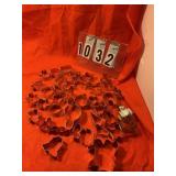 40 small assorted cookie cutters