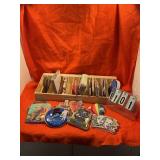 Assorted cake decorations