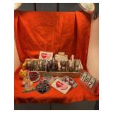 Assorted cake decorations