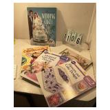 5 assorted cake decorating books