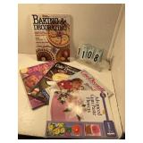 5 assorted cake decorating books