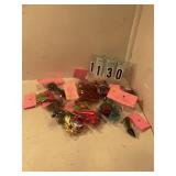 Assorted cupcake toppers