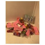 Summer party cupcake toppers