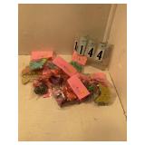 Assorted summer cupcake toppers