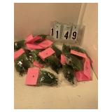 Evergreen trees cupcake toppers