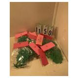 Go green cupcake toppers