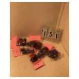 Scary spider cupcake toppers