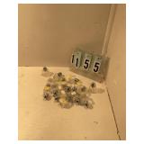 16 small salt and pepper shakes