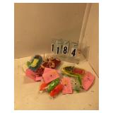 Boating party cupcake toppers